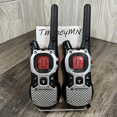 Motorola - Talkabout - 2-Way Radios - MJ270R - Upto 27 Mile Range! Uses AA Batts • $32.94