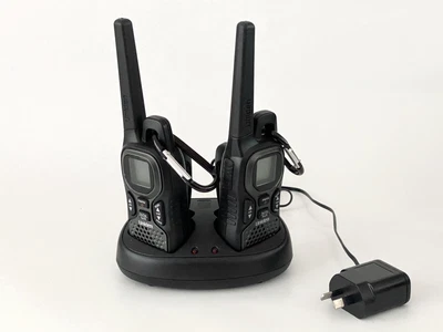 $69 • Buy Uniden UH506SX-2NB Handheld 2-Way Radio Walkie-Talkie Twin Pack