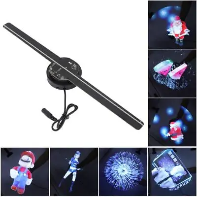 UK 3D Fan Hologram Projector 42cm LED Blade Projection Light Display • £38.76