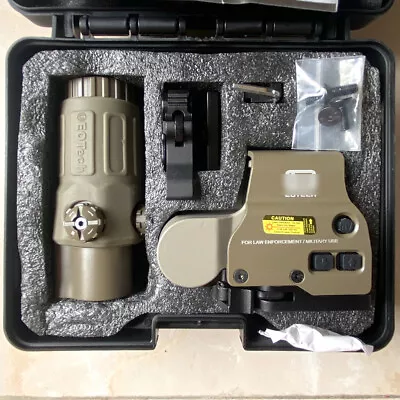 $115.99 • Buy Eotech Sight HHS Holographic Red Green Dot Reflex 558+G33 Magnifier Qd Side Copy