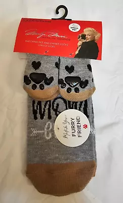 Marilyn Monroe Matching Pet And Owner Socks Low Cut Best Dog Mom Ever SMALL DOG • $14.71