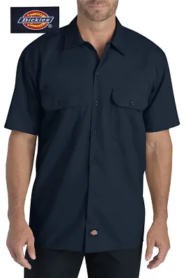Dickies Men's 1574 Short Sleeve Casual Original Fit Button Up Work Shirt • $32.88