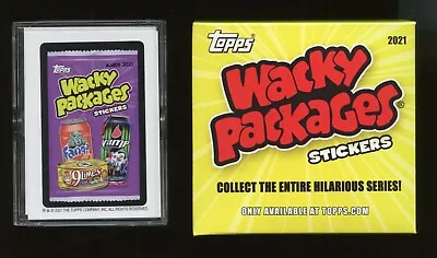 2021 Topps Wacky Packages Monthly Series Stickers MARCH 21-Card Set + Empty Box • $22.99