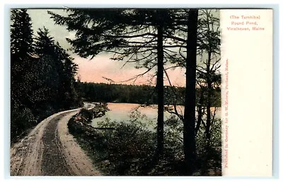 The Turnhike Round Pond Vinalhaven Maine ME Dirt Road View Postcard • $12