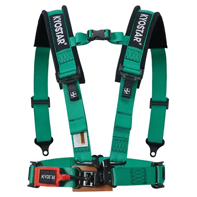 2'' Nylon Straps Universal 4-Point Racing Latch & Link Safety Harness Seat Belt  • £55.69