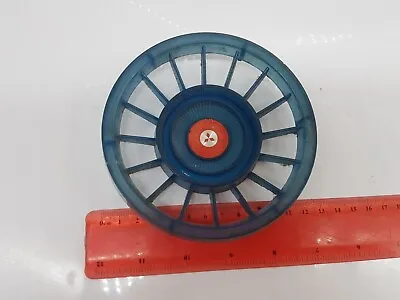 Vintage Blue Plastic Mitsubishi Fan Centre MJ550-7 • $39.95