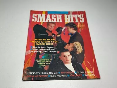 £10.99 • Buy Smash Hits Magazine 6 - 19 May 1987 Depeche Mode