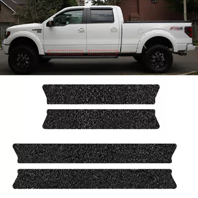 4pc Door Sill Scuff Plate Protector Kit For Ford F-150 Crew 2009-2014 Anti-slip • $24.99