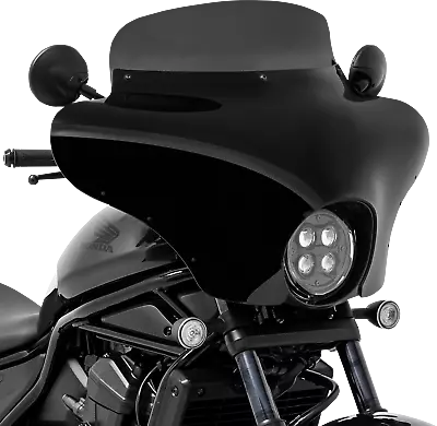 Memphis Shades Black Batwing Motorcycle Fairing 2021-2023 Honda CMX Rebel 1100 • $324.95