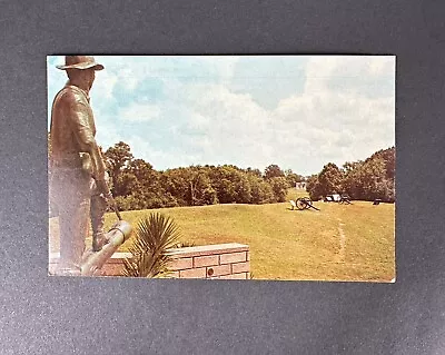 Postcard Vicksburg Mississippi National Military Park Railroad Redoubt Vintage • $3