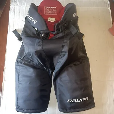 Vintage Bauer Vapor X60 Ice Hockey Junior XL Black Pants - Kids JR XLarge • $35