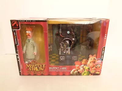 2002 Palisades Muppets The Muppet Show Muppet Labs Action Figure Playset MIP • $69.99