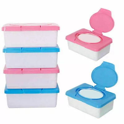 Removable Wet Tissue Paper Case Baby Wipes Napkin Container Box Storage Holder • $11.53