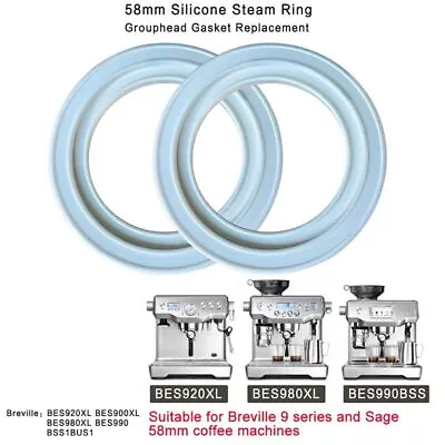 Silicone Gasket For Breville/BES920XL/BES900XL/BES980XL/BES990/BSS1BUS1 • $8.49