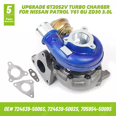 Stage 1 High Flow Turbo Charger For Nissan Patrol Y61 GU ZD30 3.0L / 724639 • $575