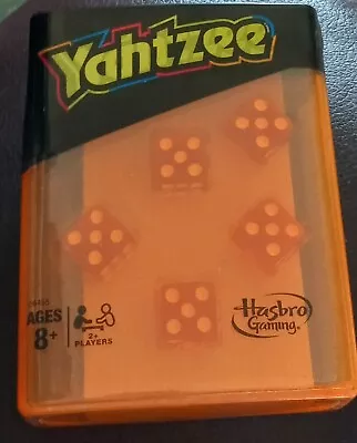 Yahtzee Neon Pop Travel OR Home Game Strategy Hasbro Brand New Dice Game • $10