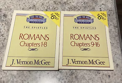 J. Version McGee Romans Bible Set • $4.49