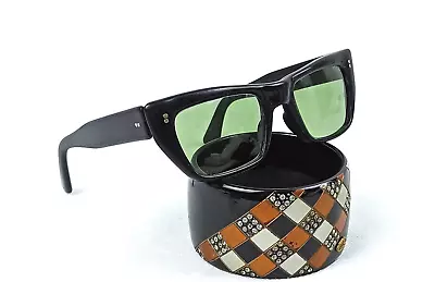 NOS Vintage MARELL Paris Sunglasses 50s Very Rare Classic Green Shades • $170