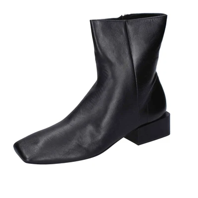 $55.90 • Buy Women's Shoes ZARA 9 (EU 39) Ankle Boots Black Leather EZ655-39