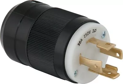 Marinco 3015P 30 Amp 250 Volt 3 Phase Plug Locking • $24.34