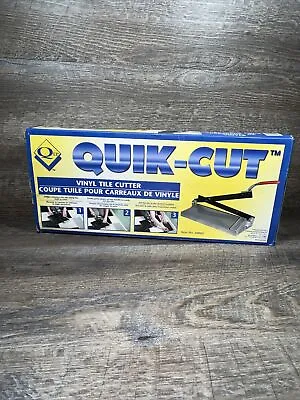 Roberts 30002 Quik-Cut Vct Vinyl Tile Cutter 12 Inch Complete In Box • $61.59