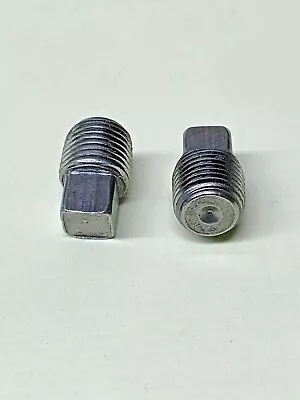 $19.99 • Buy (50) 1/8 Steel Square Head Pipe Plug Fitting Bung Male 1/8-27 Fuel Oil Gas AP