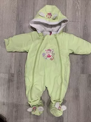 Girls Baby Winter / Snow Suit Size 9-12 Months • £3.49