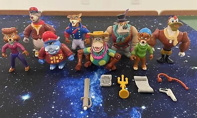 Vintage 90s Playmates Disney Tailspin Darkwing Duck Loose Fig Lot Of 8 Look! • $6.50