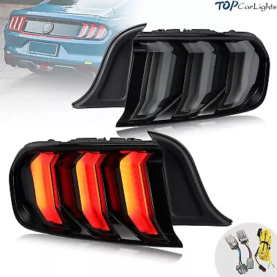 Full LED LED Tail Lights For 2015-2021 Ford Mustang W/ 5Modes Sequential Signal • $639.99