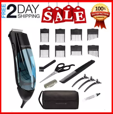 $61.99 • Buy Vacuum Hair Clipper Haircut Kit Electric Barber Trimmer Home Son Blade Remington