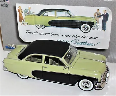 Precision Miniatures 1:18  Diecast  1950 Ford Crestliner Sportsman Green W/box • $59