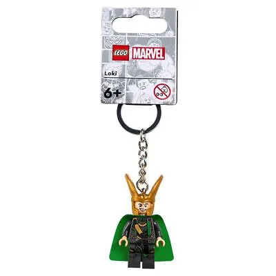 LEGO Marvel Super Heroes Loki Minifigure Keyring LEGO Keychain 854294 • £8.45