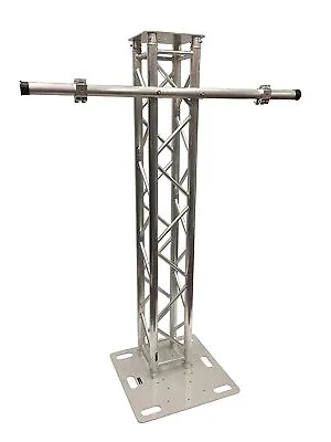 $749.99 • Buy 6.56FT 2 Meter Aluminum Plasma TV Mount Stand Stage/Club DJ Lighting Truss Tower