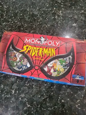 Monopoly Spider-Man Collectors Edition Board Game 2002 Marvel USAopoly Missing 1 • $14.90