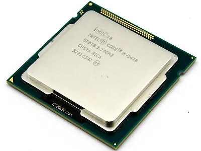 Intel Core I5-3470 3.2GHz Quad Core Socket LGA1155 6MB Cache SR0T8 WORKING • $14