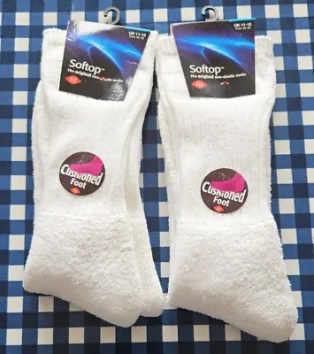 £11 • Buy Mens  Hj  Cushioned Foot Sport Socks  -- Size 11-13  -- New  With Labels