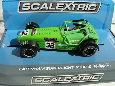 £33.99 • Buy Scalextric - C3871 Caterham Superlight R300-S Green Lee Wiggins - New & Boxed