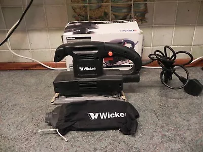 Wickes Black Corded Handheld 230-V 50Hz 12000Rpm 280-W Orbital Sander • £8