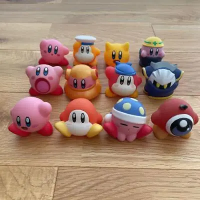 Kirby Soft Vinyl Figure Lot Of 12 Waddle Dee Meta Knight Good Night Suction • $111.96