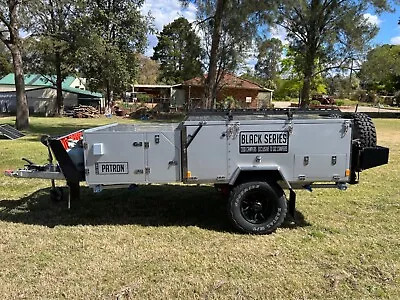 Black Series Patron Hard Floor Off Road Camper Trailer 2017 • $13500