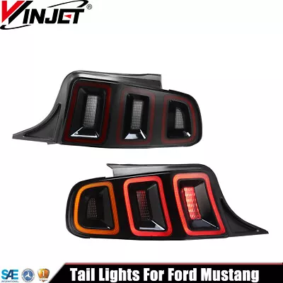 LED Tail Light For 2010-2014 Ford Mustang Shelby Sequential Brake Signal Lamps • $499.99