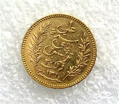 1892 French Tunisia Tunis Gold Coin 20 Francs Colonial Paris Mint Luster • $549