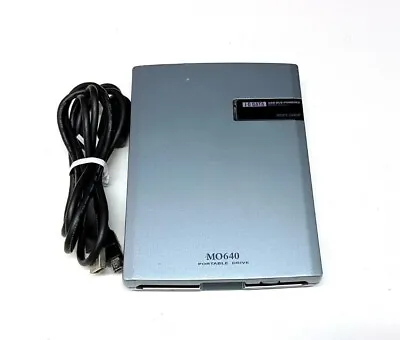 I-O DATA MOP2-U640P 640MB MO Magneto Optical Drive Used Tested Japan • $94