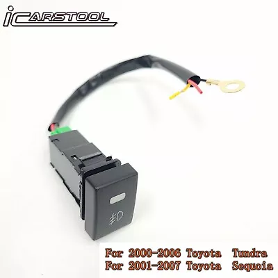 Fog Light On/Off Switch Button For Toyota 2000-2006 Tundra 2001-2007 TY Sequoia • $12.98