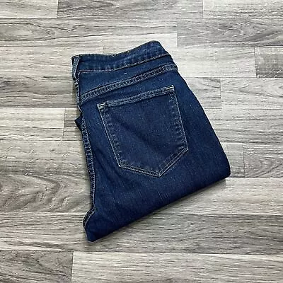 H&M Skinny High Waist Ankle Med Wash Blue Denim Jeans Women's Size 28 • $6.75