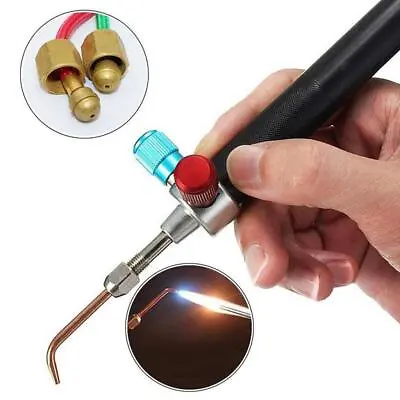 Jewelry Jewelers Micro  Torch Welding Soldering Kit With 5 Nozzle • £19.43