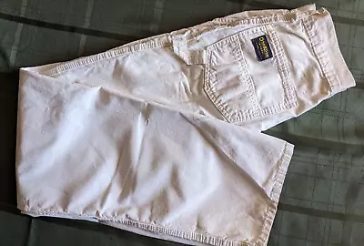 Vintage OshKosh B’Gosh Carpenter Painter Pants 1970s 26 X 31.5 Ivory • $26