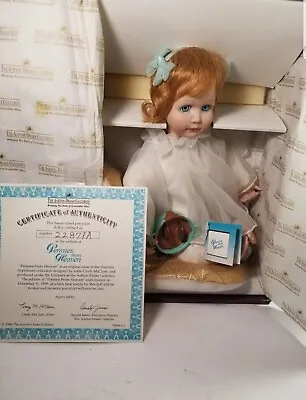 Ashton Drake Galleries Pennies From Heaven Angel Doll By Artist Cindy McClure  • $45