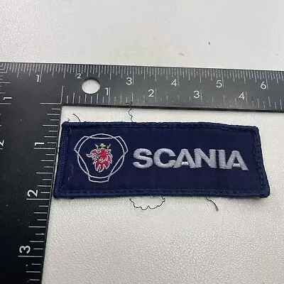 Vintage Rectangle SAAB SCANIA Car Truck Related Advertising Patch 39MU • $6.76