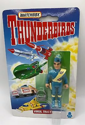 Vintage Matchbox Thunderbirds Virgil Tracy Figure New Carded 1993 (B) • £14.99